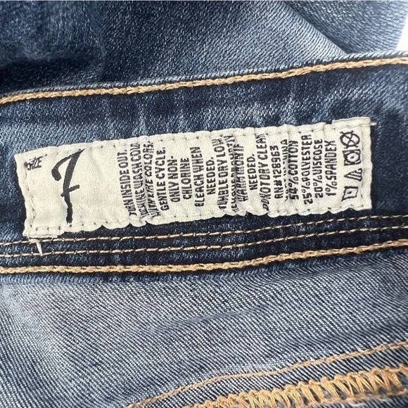 Diego Rein Anklet Distressed Skinny Jeans Size 7 Women’s - Picture 4 of 5